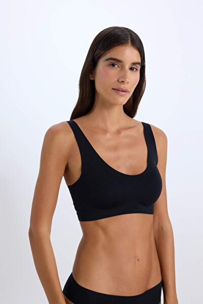 DeFacto Fall in Love Çıkarılabilir Pedli Lazer Kesim Balenli Bra B3794AX23WN