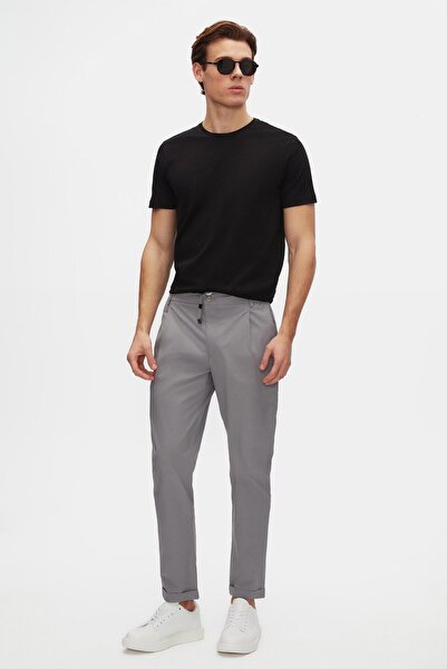 Twn Μπλουζάκι Regular Fit Μαύρο εμπριμέ 100% βαμβάκι