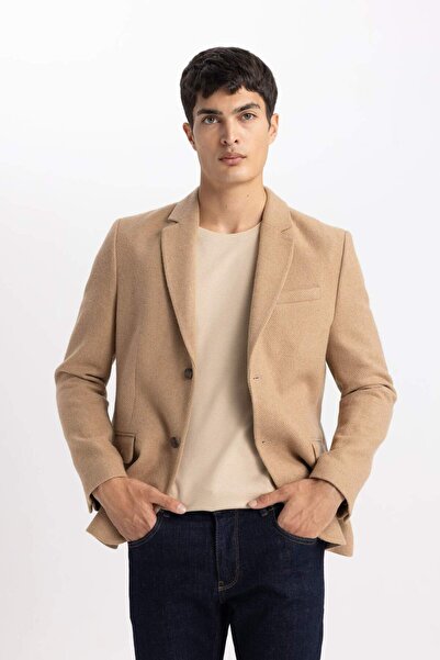 DeFacto Сучасний піджак з коміром на ґудзиках B5736AX23AU