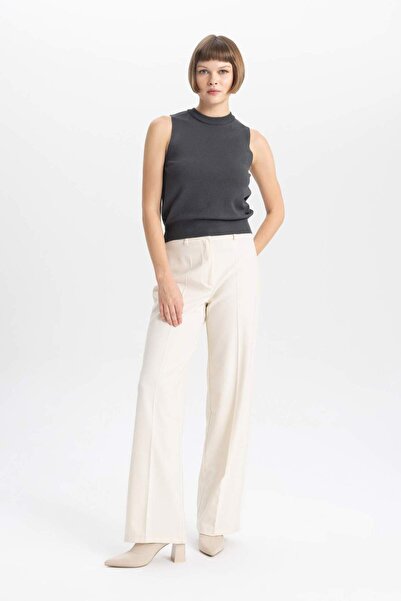 DeFacto Regular Fit Half Turtleneck Basic Plain Undershirt B1917Ax23Au