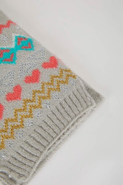 DeFacto Dívčí vzorovaný šátek A6169A823WN