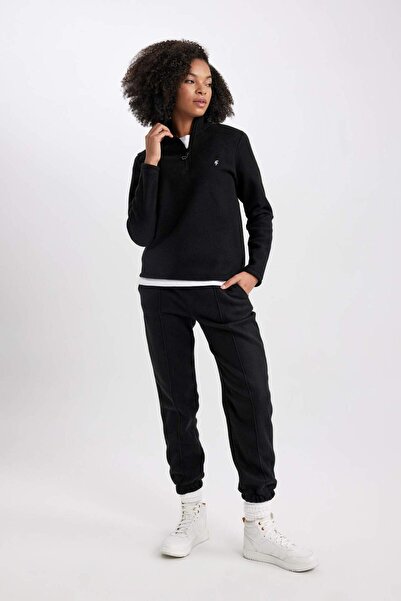 DeFacto DeFactoFit Sporcu Jogger Eşofman Altı Standart Fit Çift Cepli A4504AX23WN