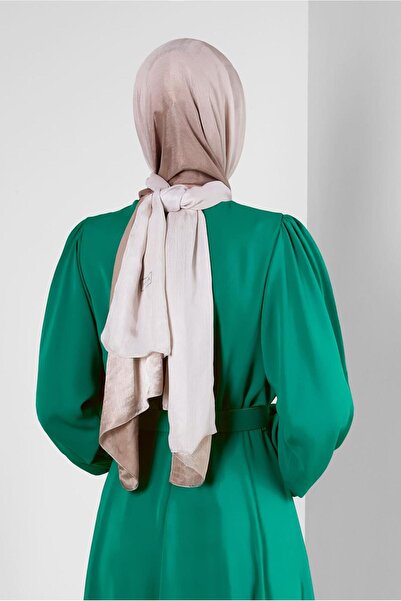 Alvina ALVINA 8129 Model Gradient Shawl with Janjan