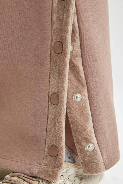 DeFacto DeFactoFit Φαρδύ παντελόνι με φαρδύ πόδι με τσέπες με φαρδύ πόδι Standard A7155AX23AU