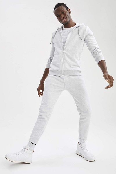 DeFacto Slim Fit Elastic Leg Premium Sweatpants