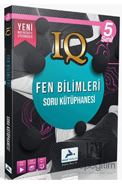 paraf yayınları 5. Sınıf Fen Bilimleri IQ Soru Kütüphanesi GÜNCEL BASKI