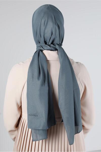 Alvina ALVİNA 8117 Модель Блискучий креп-шаль