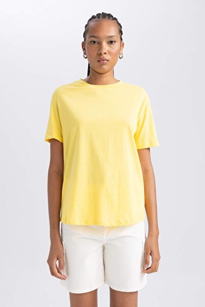 DeFacto Regular Fit Kısa Kollu Tişört B0642AXNS