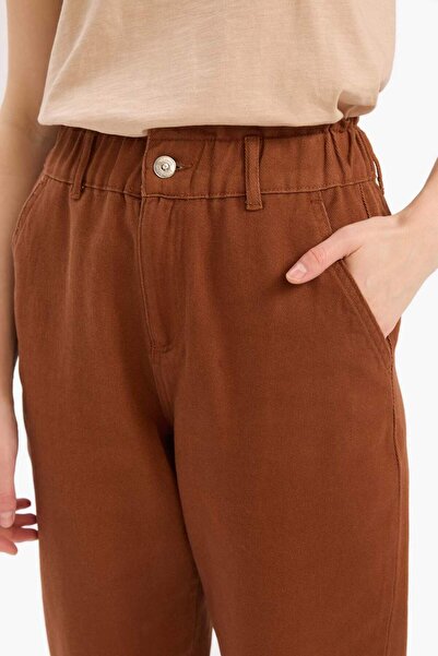 DeFacto Baggy Gabardin %100 Pamuk Pantolon S2790az23wn