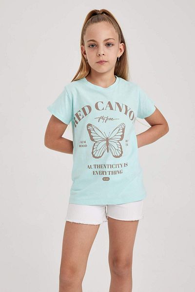 DeFacto Girl - Regular Fit Short Sleeve T-Shirt