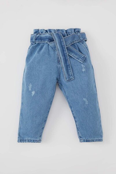 DeFacto Baby Girl Regular Fit Jean Trousers