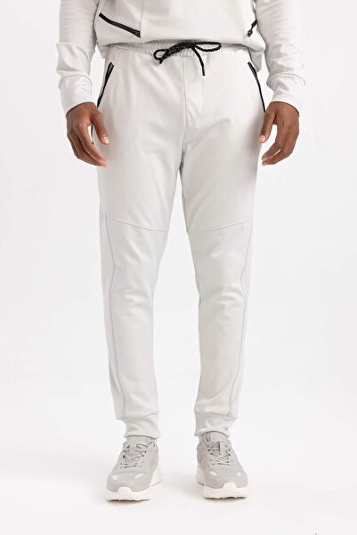 DeFacto Flexible Leg Fit Slim Jogger Sweatpants - Double Pocket, Skuba Diving Fabric A6965ax23au