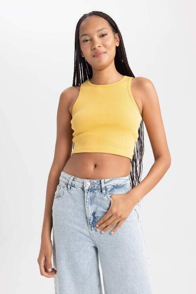 DeFacto Εφαρμοσμένο εσώρουχο με γιακά Halter B0658AXNS