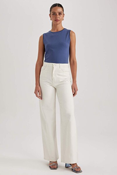 DeFacto Регулярний крій, велосипедна комір, 100% бавовна, футболка A8154AX23SM