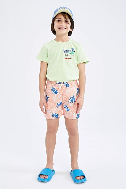 DeFacto Gemusterte Badeshorts für Jungen Z9432A623HS