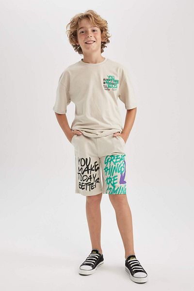 DeFacto Boy's Printed Shorts A2551A823Sm