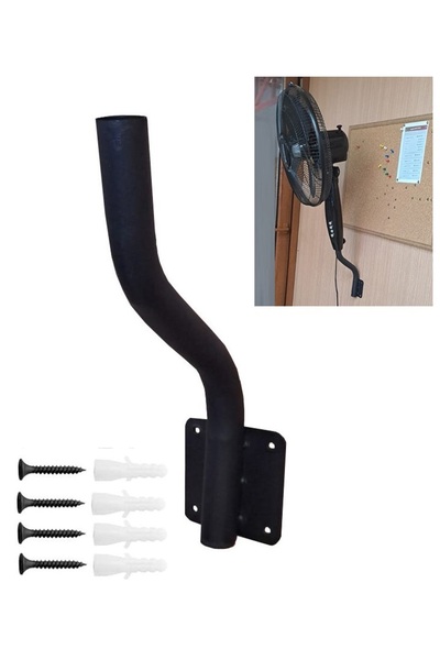 Depolife Üniversal Ayaklı Vantilatör Duvar Montaj Aparatı Kahvehane Cafe Ofis Için Vantilatör Fan Ayağı