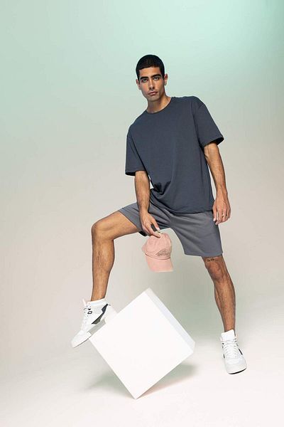 DeFacto Regular Fit Basic Plain Bermuda Shorts A2348Ax23Sm