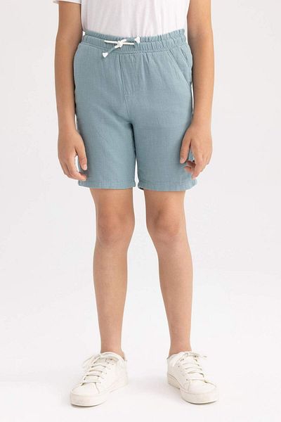 DeFacto Boy's Regular Fit Muslin Shorts Z5370A623Sm