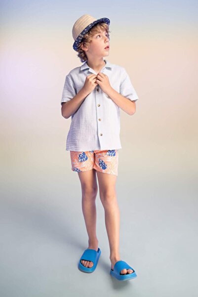 DeFacto Gemusterte Badeshorts für Jungen Z9432A623HS