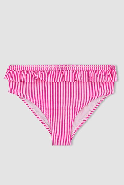 DeFacto Kız Çocuk Çizgili Bikini Takımı Z3648A623HS