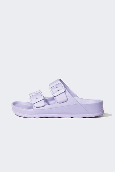 DeFacto Girl's Eva Double Strap Buckle Slippers T4067A623Sm