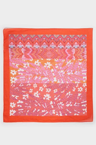 DeFacto Women's Floral Patterned Scarf A0824Ax23Sm