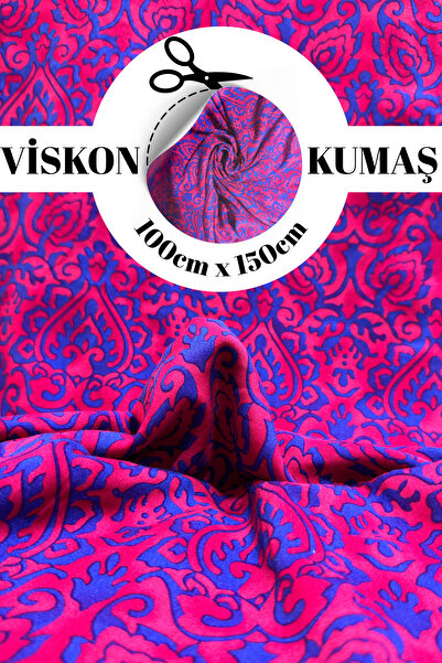 kumaş sarayı Viskon Kumaş – Elbiselik, Gömleklik ve Hobi Çalışmalarına Uygun En 150 cm