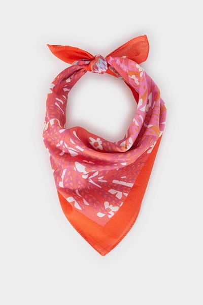 DeFacto Women's Floral Patterned Scarf A0824Ax23Sm