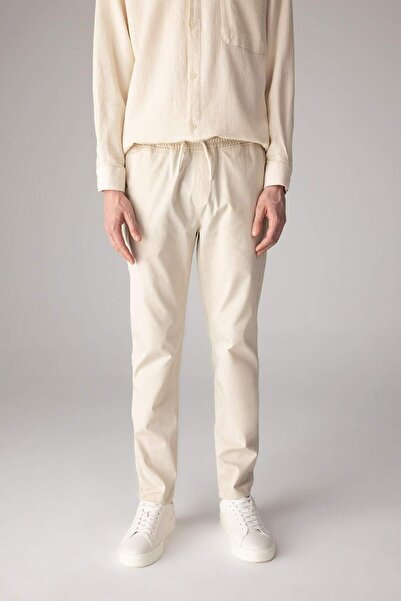 DeFacto Yazlık Jogger Chino Pantolon Beli Bağcıklı Cepli Düz Paça Z9933AZ23SP