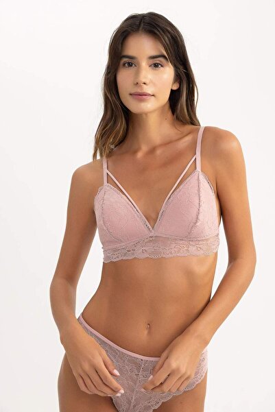 DeFacto Fall in Love Dantelli Pedli Triangle Bralet R6569AZ23SP