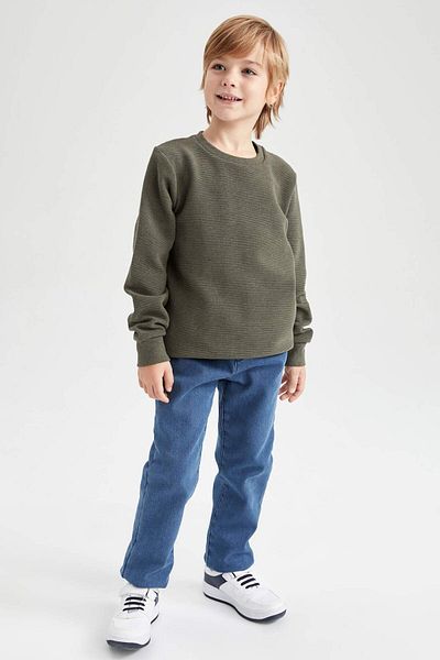 DeFacto Boy's Crew Neck Sweatshirt Z2511A623Sp