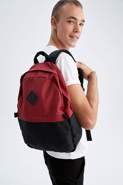 DeFacto Unisex School Backpack with Laptop Compartment U3655Azns