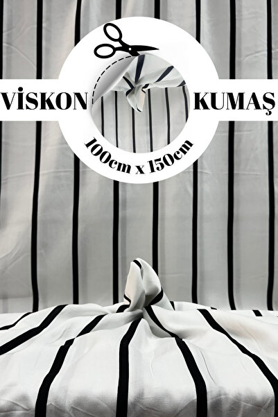 kumaş sarayı Hafif Yapılı Yazlık Viskon Kumaş Elbiselik Gömleklik 150cm En