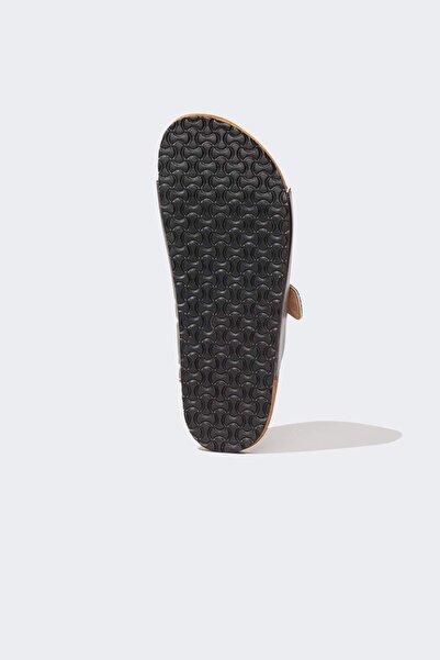 DeFacto Жіночі тапочки з плоскою підошвою зі штучної шкіри X1363AZ22SM