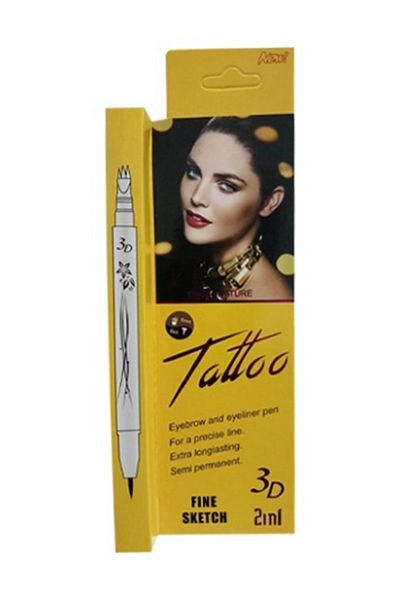 RMN 2 In 1 3D Tattoo Fine Sketch for Women
