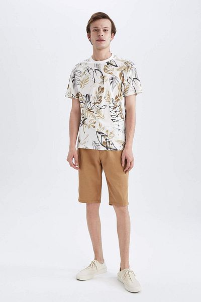 DeFacto Regular Fit Waist Lace Bermuda Shorts R2057Az22Sm