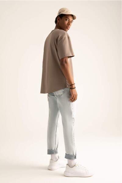 DeFacto Μπλουζάκι με κοντό μανίκι Coool Comfort Fit Crew Neck Basic W7659AZ22SP