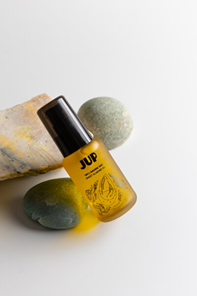 JUP FOOD Soğuk Sıkım Tatlı Badem Yağı- 100% Saf Cilt ve Saç Bakım Yağı - Swee...