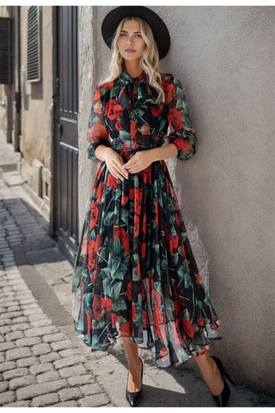 Jennyfer TrenDy Long Chiffon Evening Dress - WeDDing anD Evening Dress