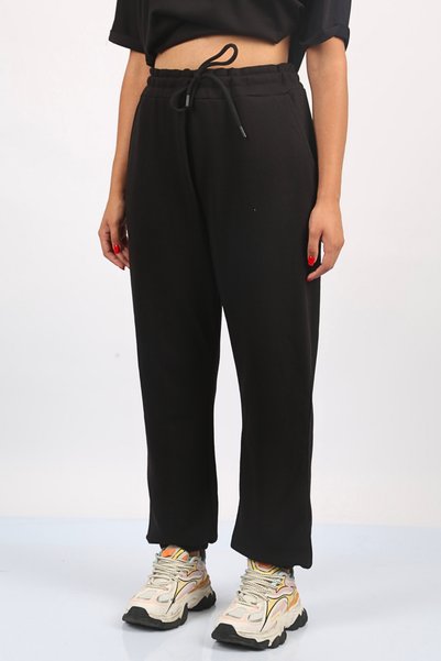 Seeh Pantaloni de sport de bază negri SH116