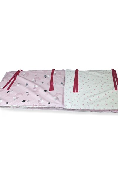 Bebek Özel Bebek Çocuk Beşik Kenar Koruma 50x90 Anne Yanı (4 Parça) Bariyer P...