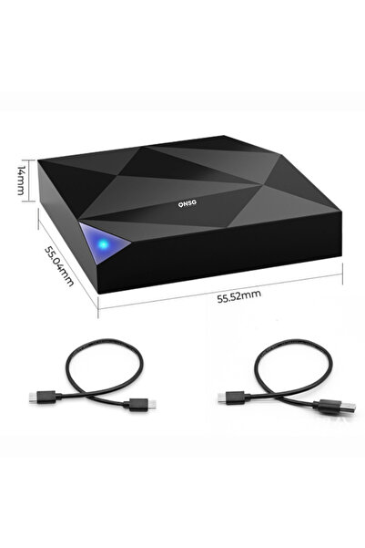 ONSG Carplay Wireless, Connectease, Wired Car To Wireless Carplay Adapter