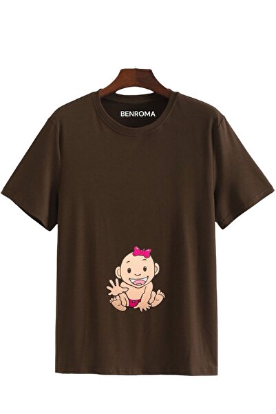 DM DOLCE MORE Μπλουζάκι εγκυμοσύνης με στάμπα Loose Fit