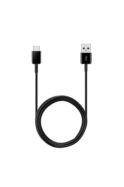 Samsung Cablu USB-A la USB-C, 1,5 m, încărcare rapidă, transfer de date, negru