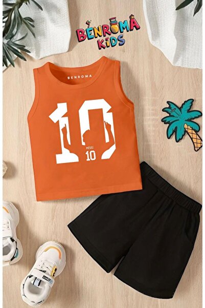 BENROMA FUTBOLSKI KOMPLET ZA DECU S T-SHIRTOM I ŠORTSOM SA ŠTAMPOM FUTBOLIŠTA...