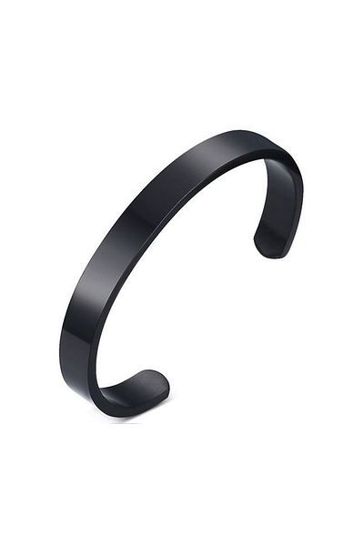 Chavin Black Design Steel Women's Bracelet Et61Sy