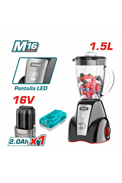 TOTAL Cordless Stand Blender 1.5L 16V