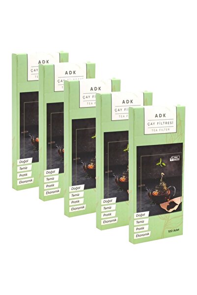 ADK 5 عبوات 100 قطعة 500 قطعة أكياس فلتر الشاي فلتر إبريق الشاي cin354-5
