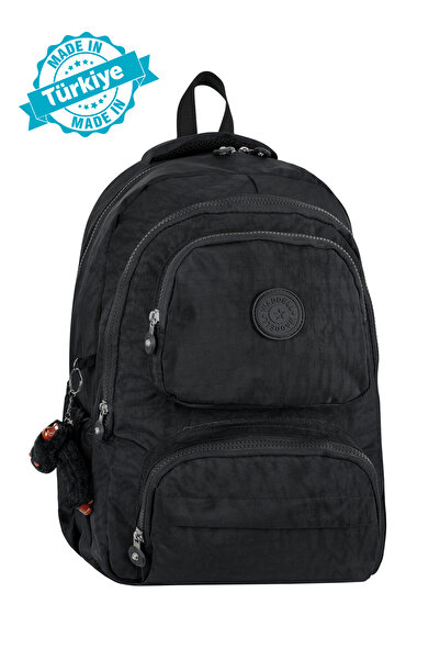 Waddell RoyalGlow Waddell Lüks Krinkıl Kumaş Lise Ve Ortaokul Sırt Çantası, Günlük Krinkıl Sırt Çantası